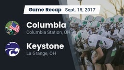 Recap: Columbia  vs. Keystone  2017