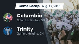 Recap: Columbia  vs. Trinity  2018