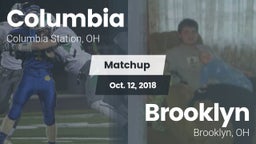 Matchup: Columbia  vs. Brooklyn  2018