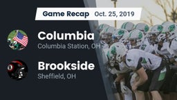Recap: Columbia  vs. Brookside  2019