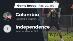 Recap: Columbia  vs. Independence  2021