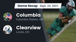 Recap: Columbia  vs. Clearview  2021
