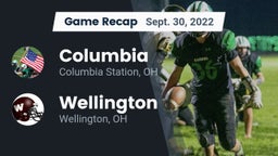 Recap: Columbia  vs. Wellington  2022