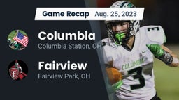 Recap: Columbia  vs. Fairview  2023