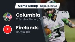 Recap: Columbia  vs. Firelands  2023