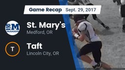 Recap: St. Mary's  vs. Taft  2017