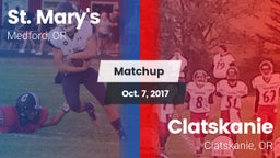 Matchup: St. Mary's vs. Clatskanie  2017