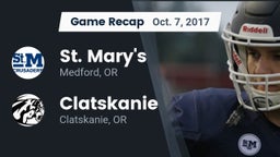 Recap: St. Mary's  vs. Clatskanie  2017