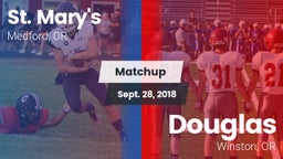 Matchup: St. Mary's vs. Douglas  2018