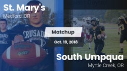 Matchup: St. Mary's vs. South Umpqua  2018