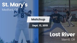 Matchup: St. Mary's vs. Lost River  2019