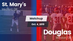 Matchup: St. Mary's vs. Douglas  2019