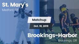 Matchup: St. Mary's vs. Brookings-Harbor  2019