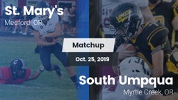 Matchup: St. Mary's vs. South Umpqua  2019