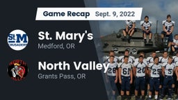 Recap: St. Mary's  vs. North Valley  2022