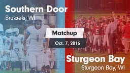 Matchup: Southern Door vs. Sturgeon Bay  2016