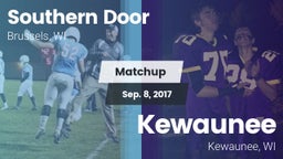 Matchup: Southern Door vs. Kewaunee  2017