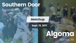 Matchup: Southern Door vs. Algoma  2017