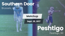 Matchup: Southern Door vs. Peshtigo  2017