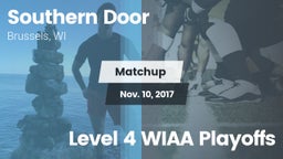 Matchup: Southern Door vs. Level 4 WIAA Playoffs 2017