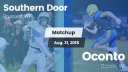 Matchup: Southern Door vs. Oconto  2018