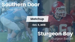 Matchup: Southern Door vs. Sturgeon Bay  2018