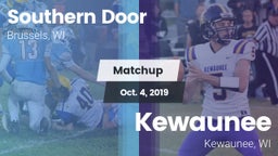 Matchup: Southern Door vs. Kewaunee  2019