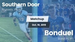 Matchup: Southern Door vs. Bonduel  2019