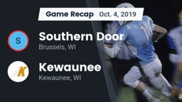 Recap: Southern Door  vs. Kewaunee  2019