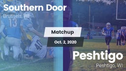 Matchup: Southern Door vs. Peshtigo  2020
