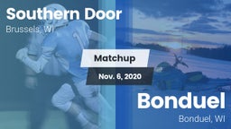 Matchup: Southern Door vs. Bonduel  2020