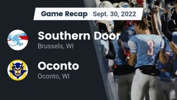 Recap: Southern Door  vs. Oconto  2022