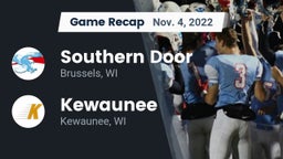 Recap: Southern Door  vs. Kewaunee  2022