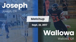 Matchup: Joseph vs. Wallowa  2017