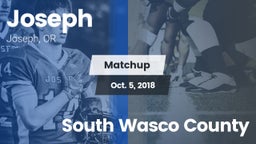 Matchup: Joseph vs. South Wasco County 2018
