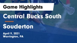Central Bucks South  vs Souderton  Game Highlights - April 9, 2021