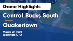 Central Bucks South  vs Quakertown  Game Highlights - March 22, 2022