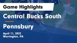 Central Bucks South  vs Pennsbury  Game Highlights - April 11, 2022