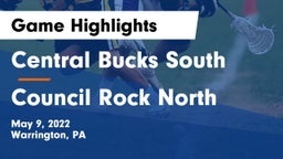 Central Bucks South  vs Council Rock North  Game Highlights - May 9, 2022
