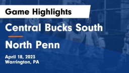 Central Bucks South  vs North Penn  Game Highlights - April 18, 2023
