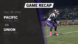 Recap: Pacific  vs. Union  2016