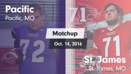 Matchup: Pacific vs. St. James  2016