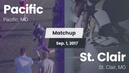 Matchup: Pacific vs. St. Clair  2017