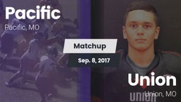 Matchup: Pacific vs. Union  2017
