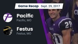 Recap: Pacific  vs. Festus  2017