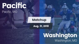 Matchup: Pacific vs. Washington  2018
