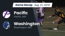 Recap: Pacific  vs. Washington  2018