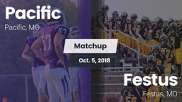 Matchup: Pacific vs. Festus  2018