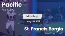 Matchup: Pacific vs. St. Francis Borgia  2019