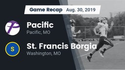Recap: Pacific  vs. St. Francis Borgia  2019